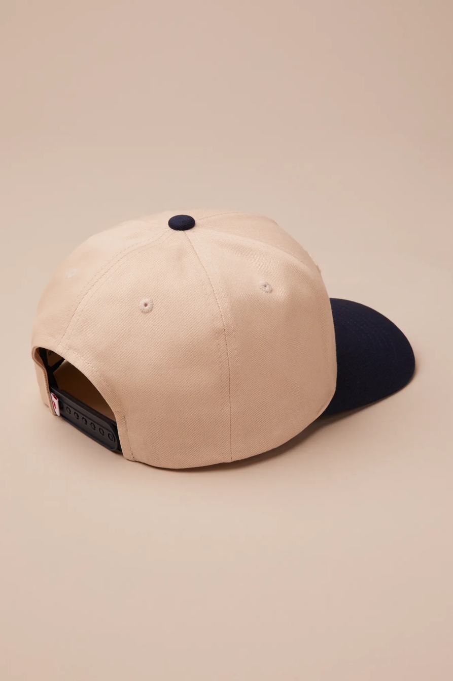 LUCKY LOGO BASEBALL CAP — NATURAL — image 2