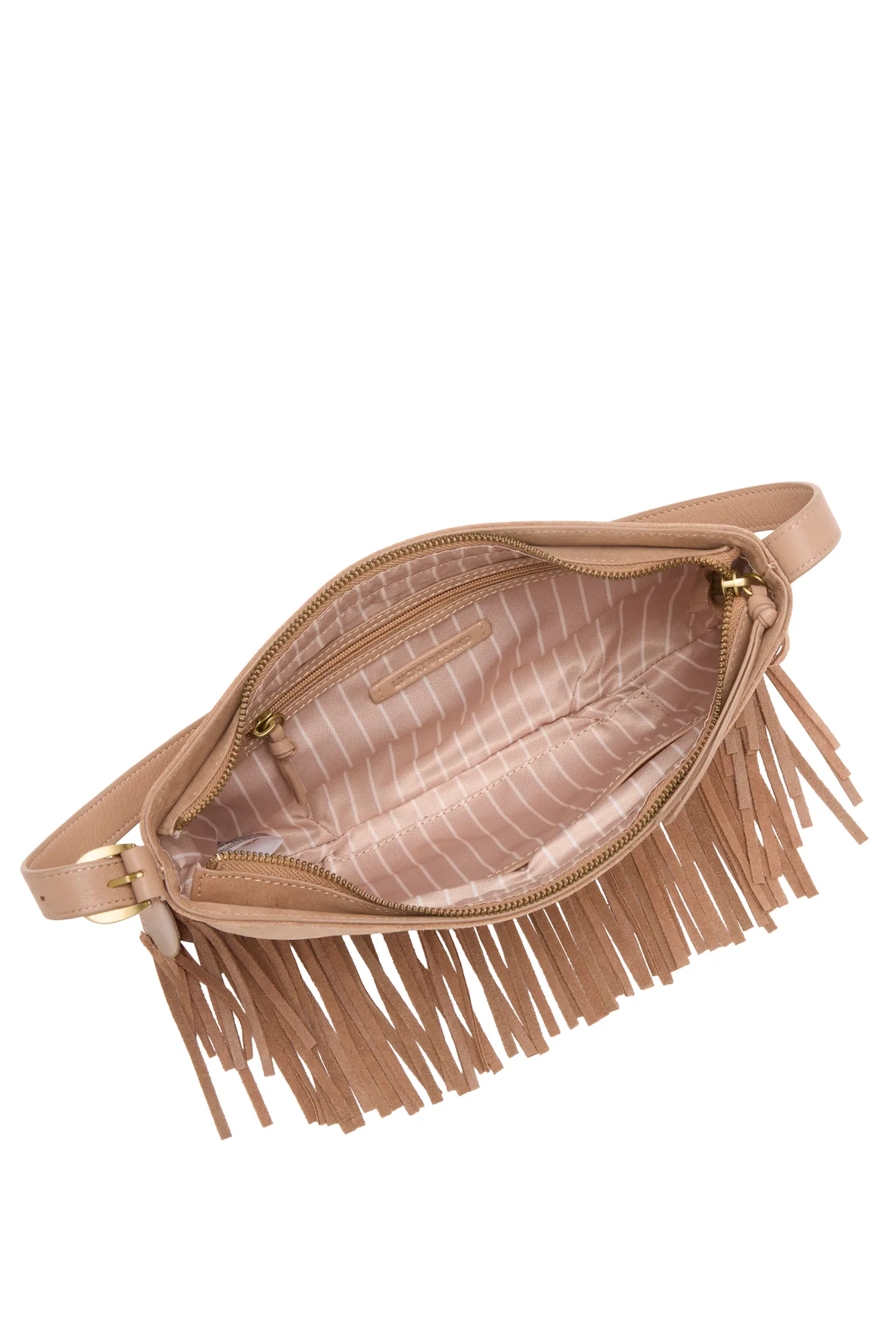 IVY  SHOULDER BAG — LIGHT BROWN — image 3