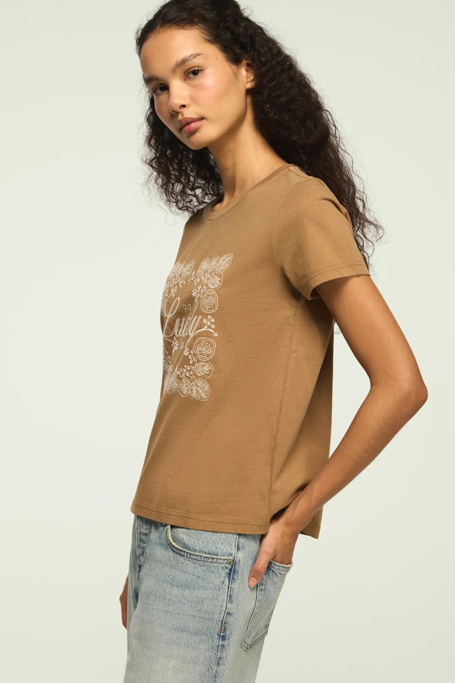 LUCKY FLORAL FRAME CLASSIC CREW — MALT BALL — image 4