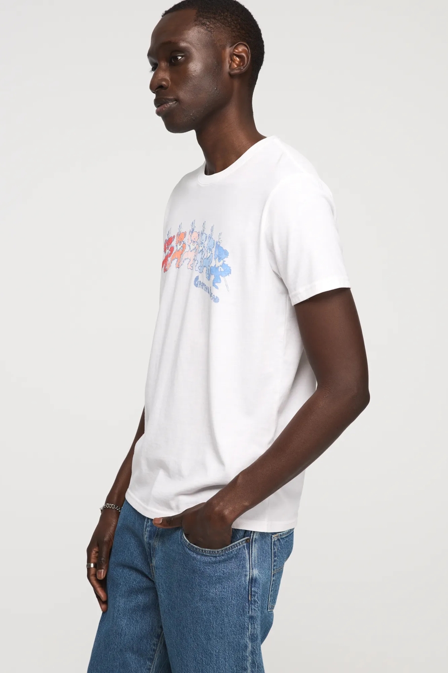 GRATEFUL DEAD BEARS TEE — BRIGHT WHITE — image 3