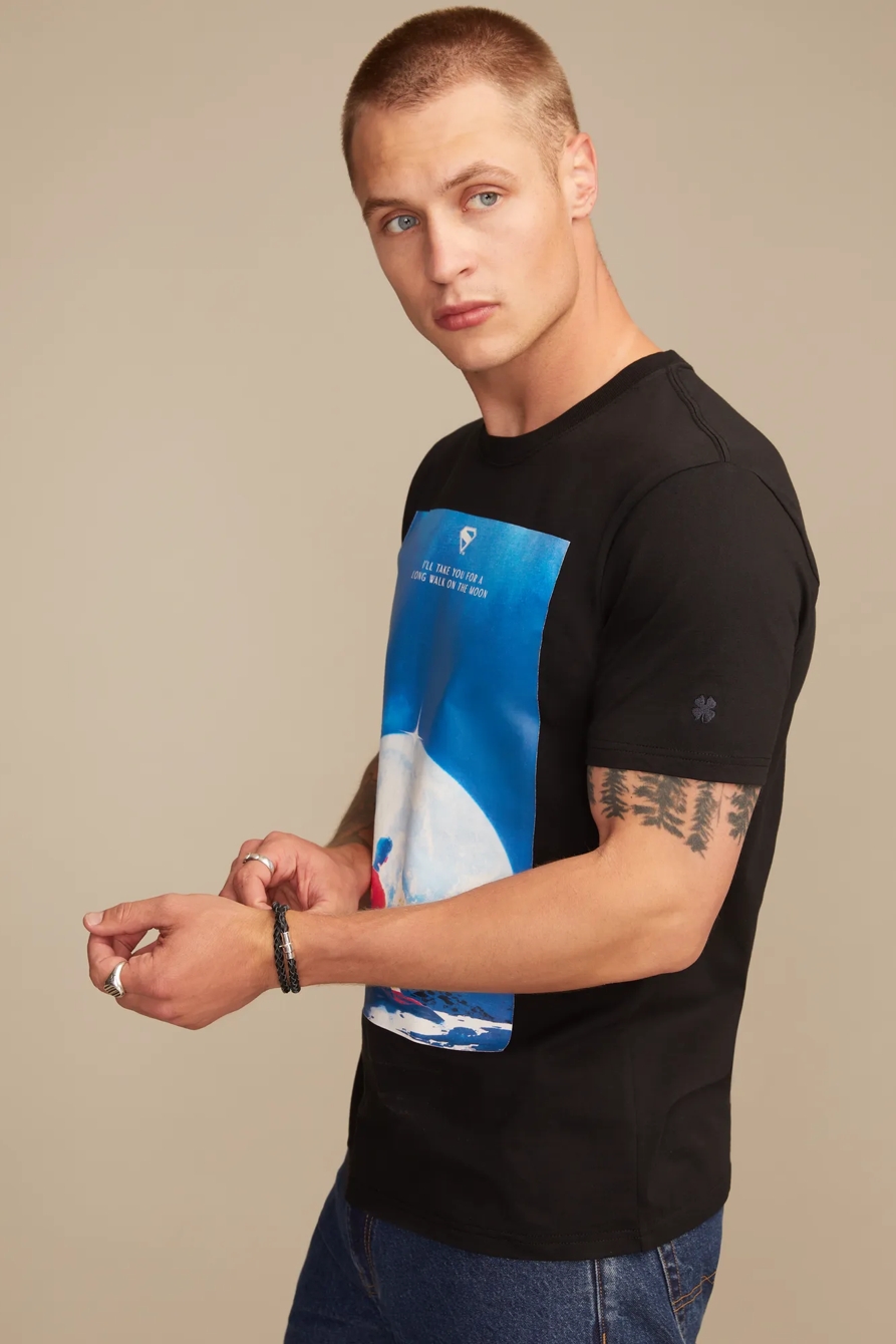 SUPERMAN PHOTO REEL TEE — #001 BLACK — image 3