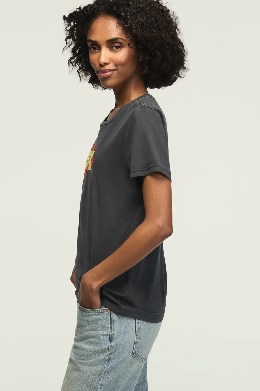GUNS N ROSES EMBROIDERED CLASSIC CREW — JET BLACK — image 4