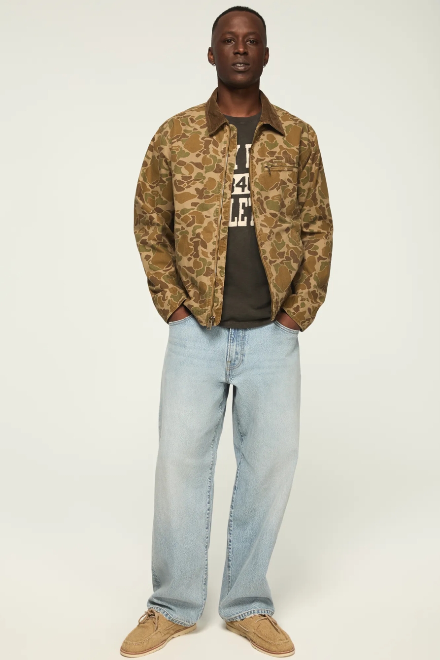 CANVAS UTILITY JACKET — CAMO MULTI — image 5
