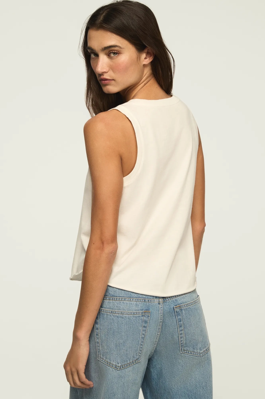 GRATEFUL DEAD AIRBRUSH MUSCLE TANK — BRIGHT WHITE — image 4