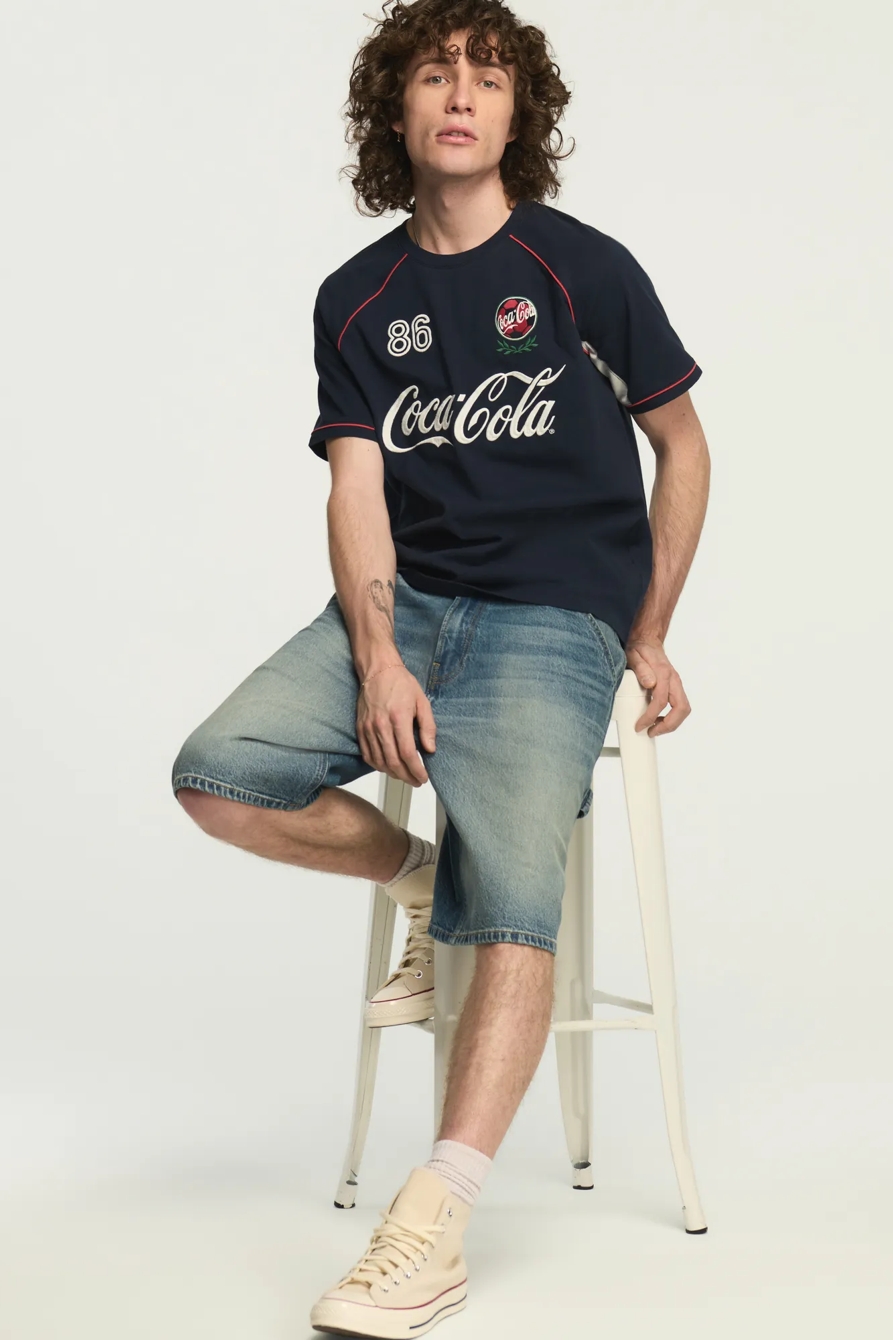 COCA COLA SOCCER TEE JERSEY — TOTAL ECLIPSE — image 5