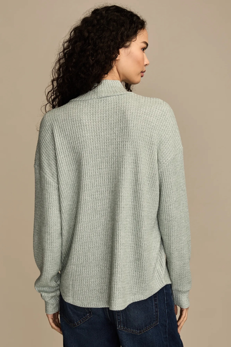 CLOUD MOCK NECK — CHINOIS GREEN — image 3