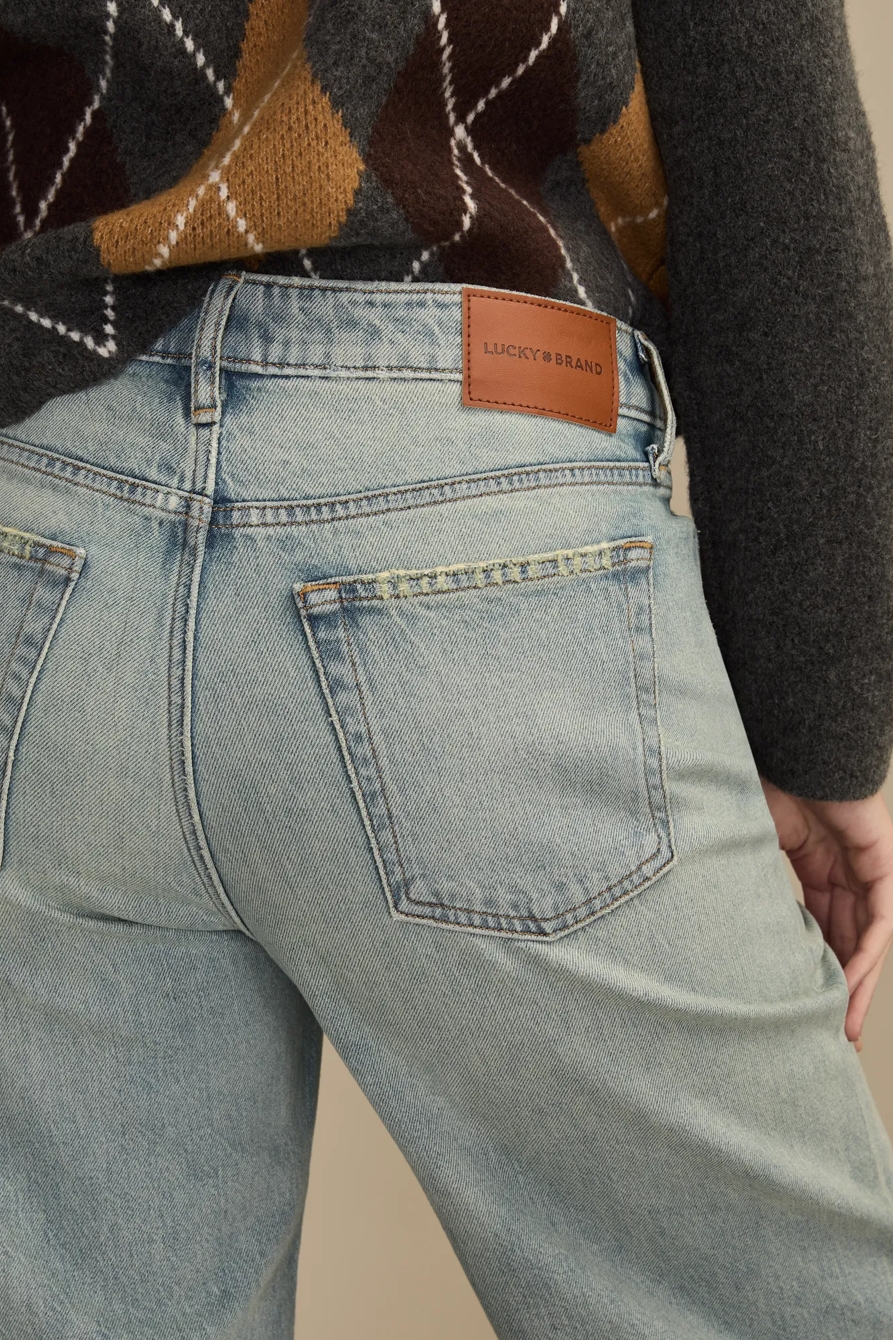 MID RISE CURVY BAGGY — COOL EMBRACE WASH — image 4