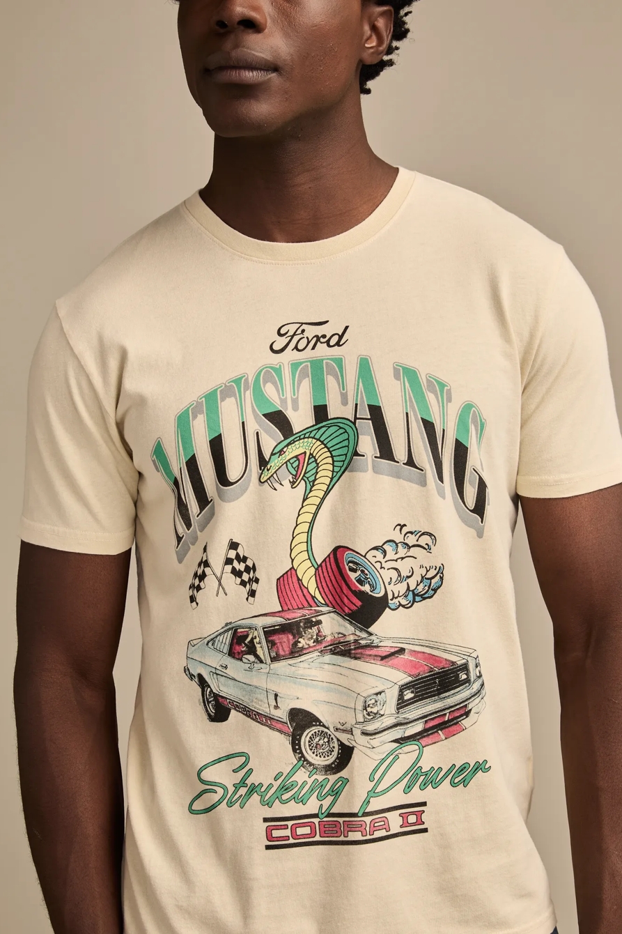 MUSTANG TEE — BONE WHITE — image 2