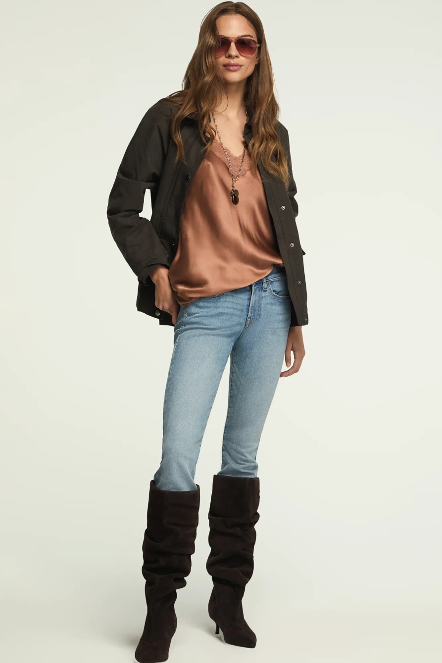 MID RISE SWEET STRAIGHT — PALE SKY WASH — image 2