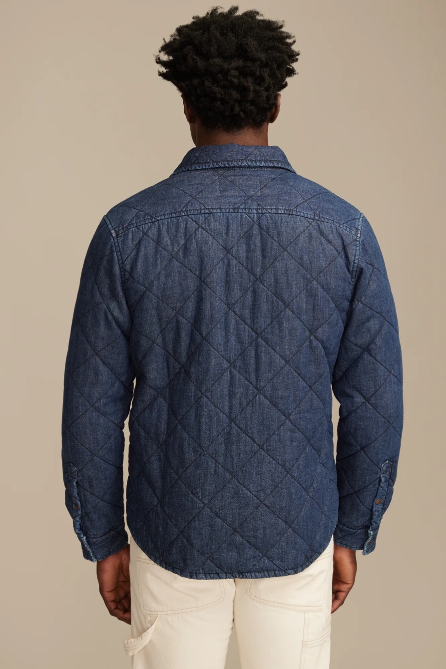 QUILTED DENIM JACKET — RENWICK — image 5