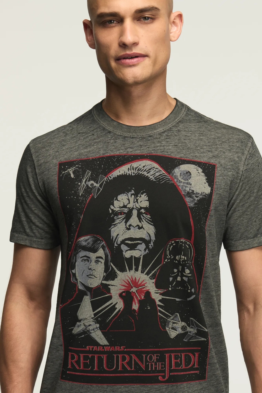 STAR WARS RETURN OF THE JEDI TEE — #001 BLACK — image 2