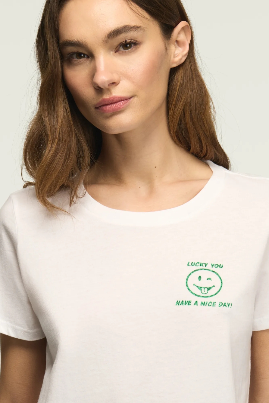 LUCKY YOU CLASSIC CREW — BRIGHT WHITE — image 5