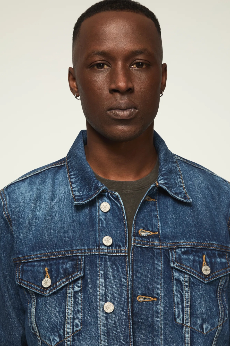 DENIM TRUCKER JACKET — ALTAVISTA — image 5