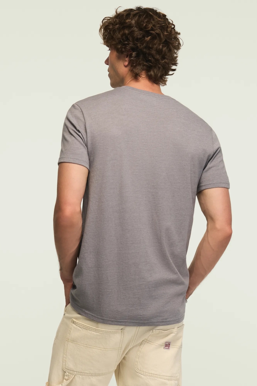 POKER WOLF TEE — STEEL GRAY — image 3