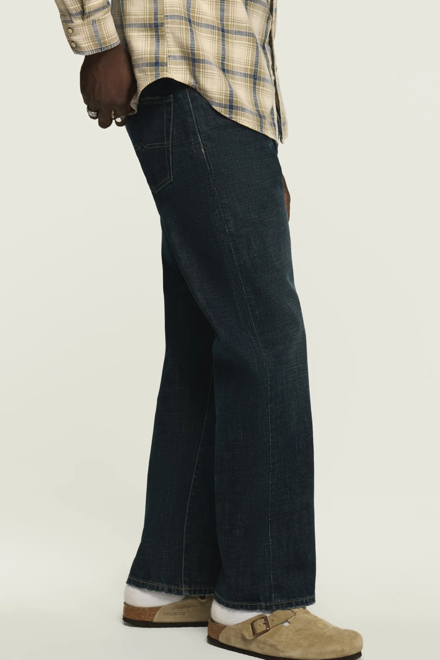 181 RELAXED SELVEDGE JEAN — IRONHIDE — image 4