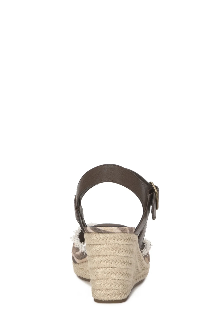MINDRA WEDGE — MEDIUM BROWN — image 2