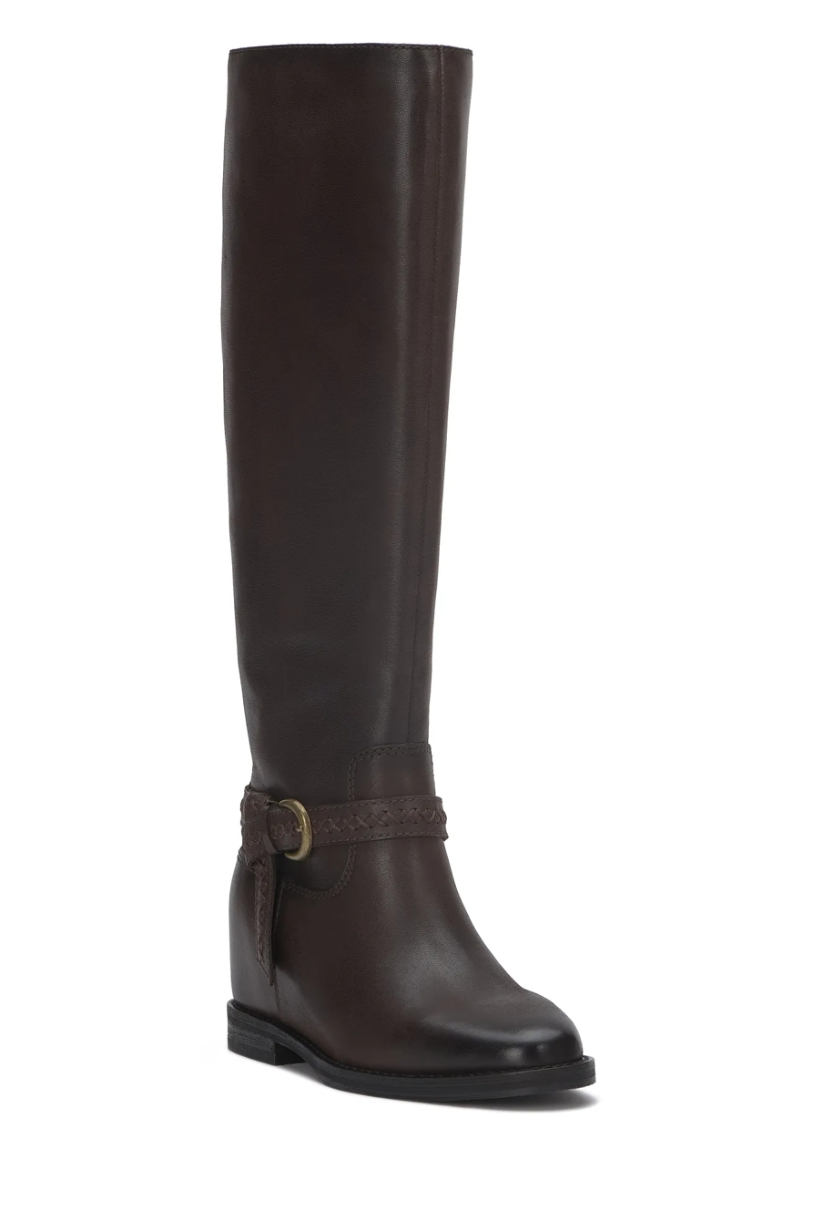 MALTET HIGH BOOT — DARK BROWN — image 1