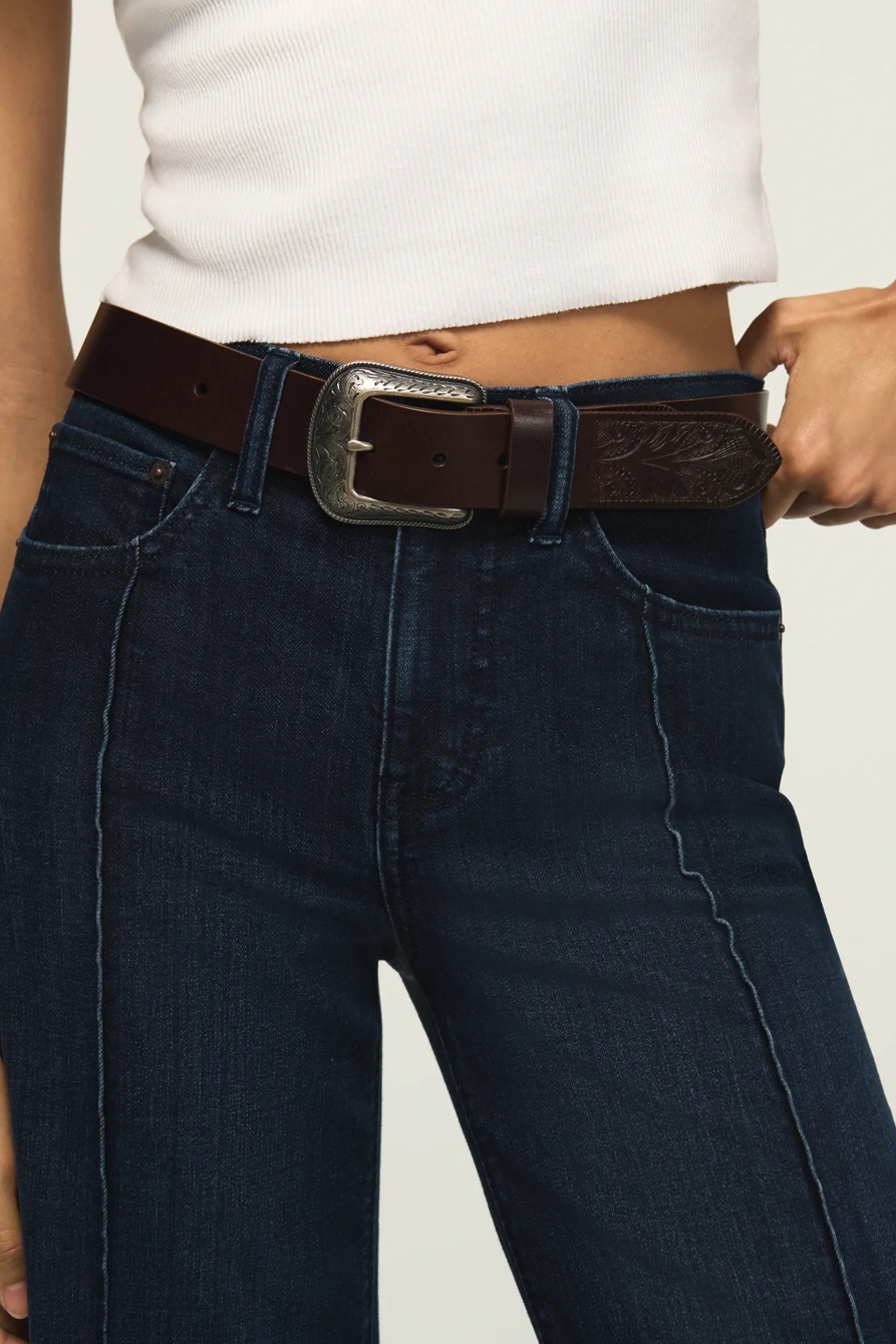 WESTERN JEAN BELT — BROWN — image 4