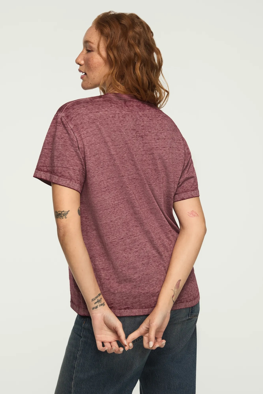 MICKEY FLOWERS BOYFRIEND TEE — SASSAFRAS — image 3