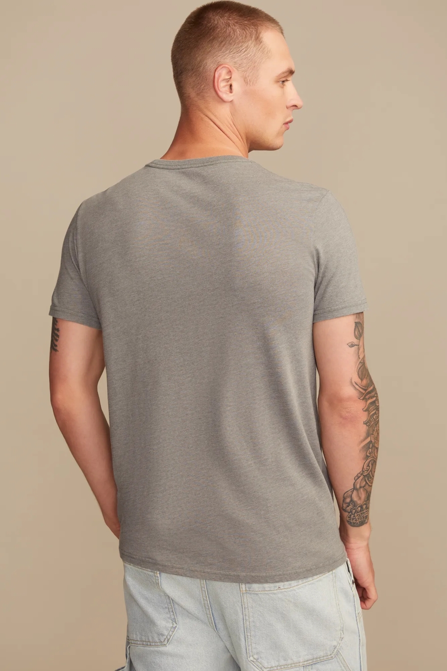 MOONSHINE WOLF TEE — CASTOR GRAY — image 3