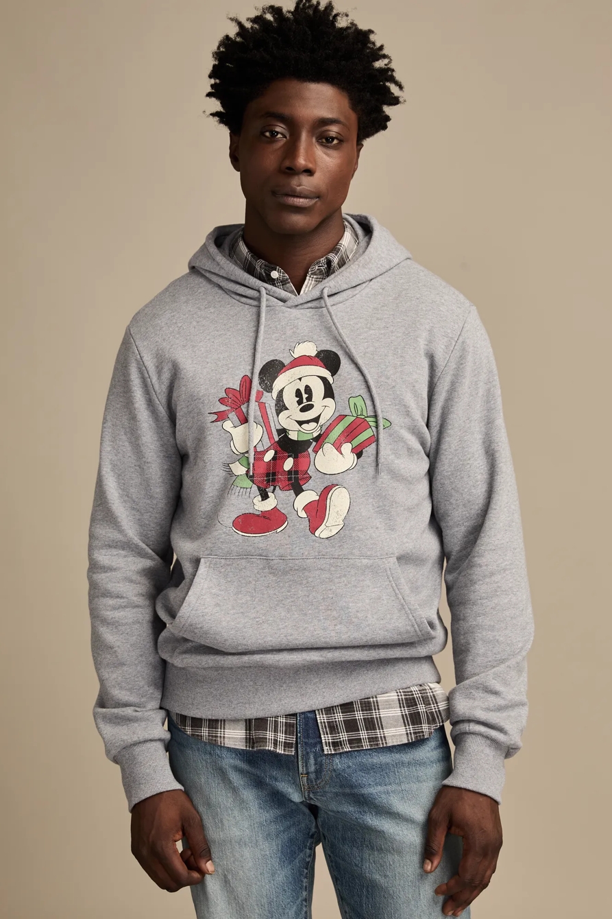 MICKEY GIFT HOODIE — MEDIUM HEATHER GREY — image 1