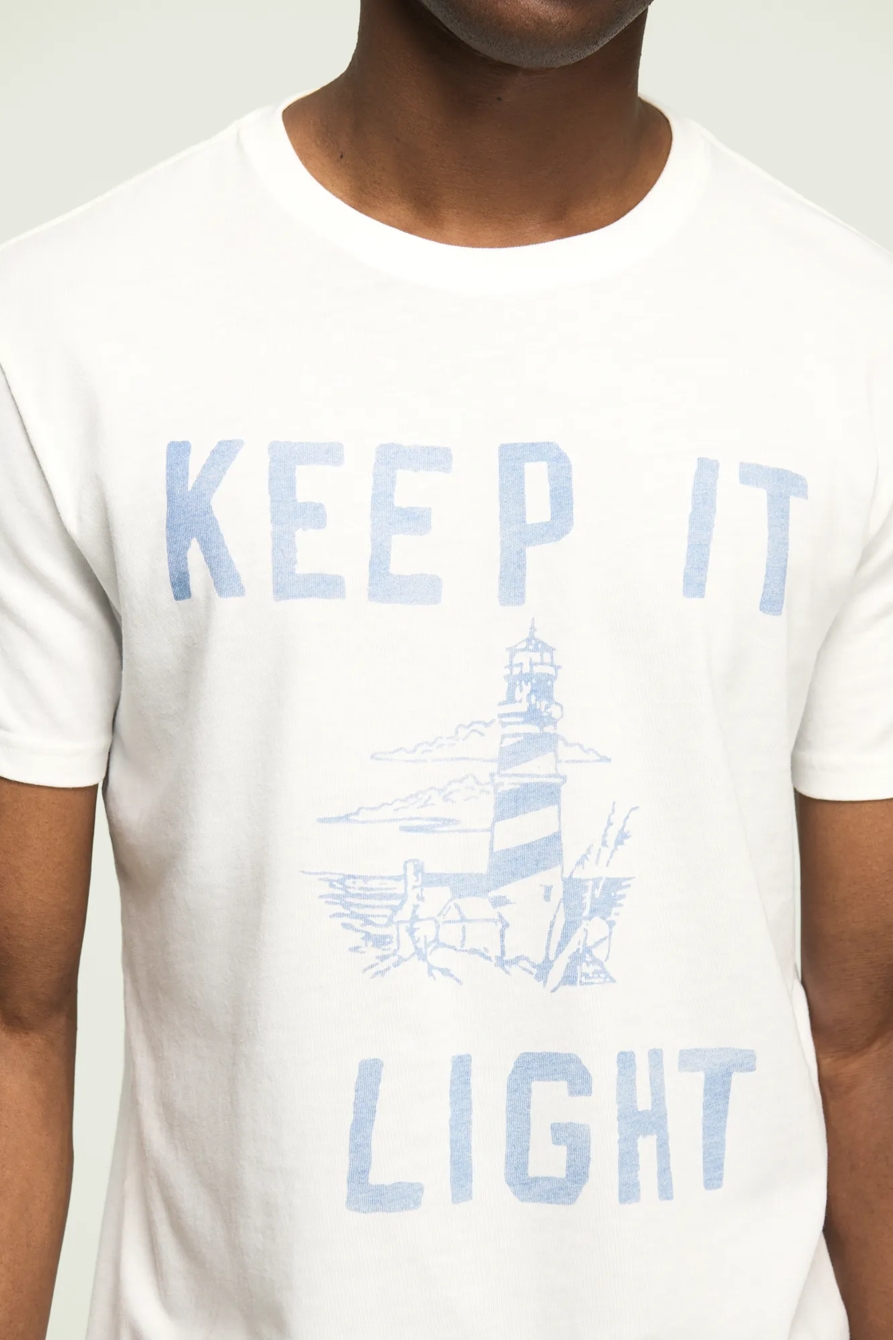 LIGHT HOUSE TEE — BRIGHT WHITE — image 2
