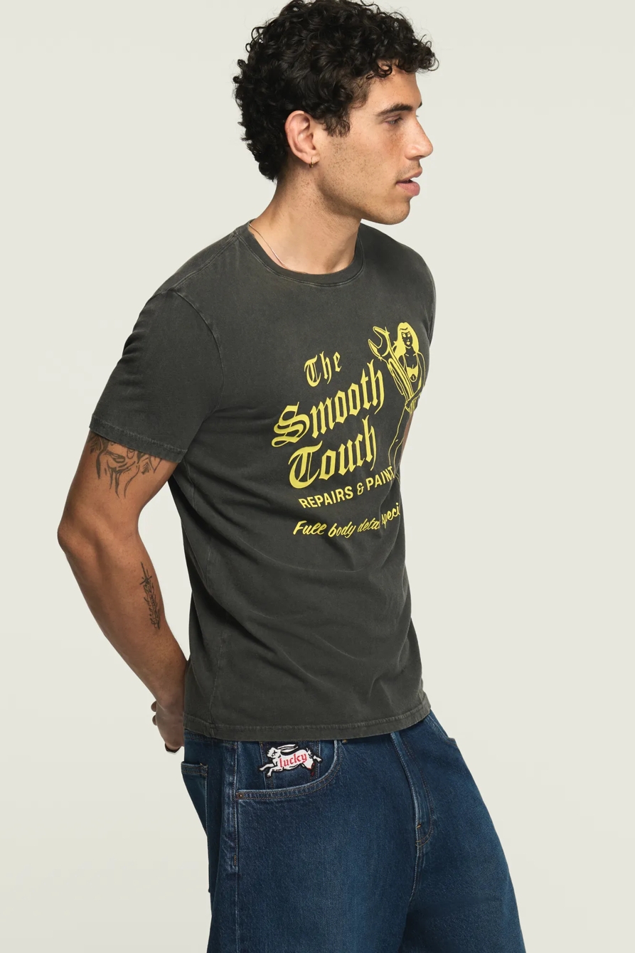THE BODY SHOP TEE — JET BLACK — image 4