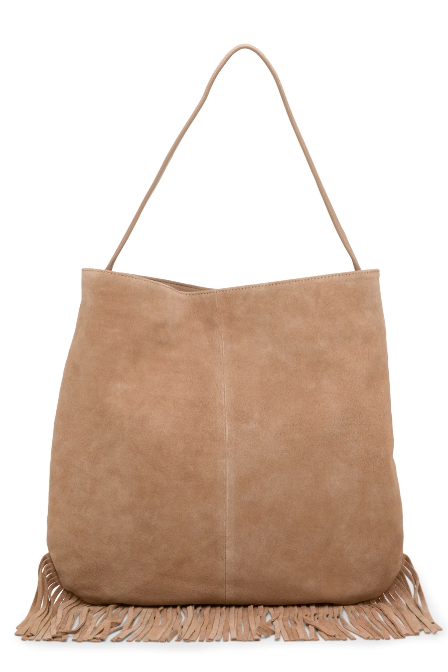 IVY HOBO TOTE — LIGHT BROWN — image 1