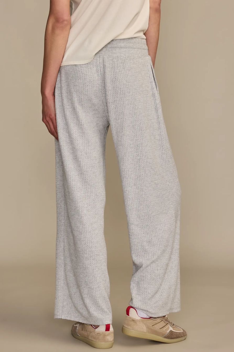 CLOUD WAFFLE PANT — LIGHT HEATHER GRAY — image 5