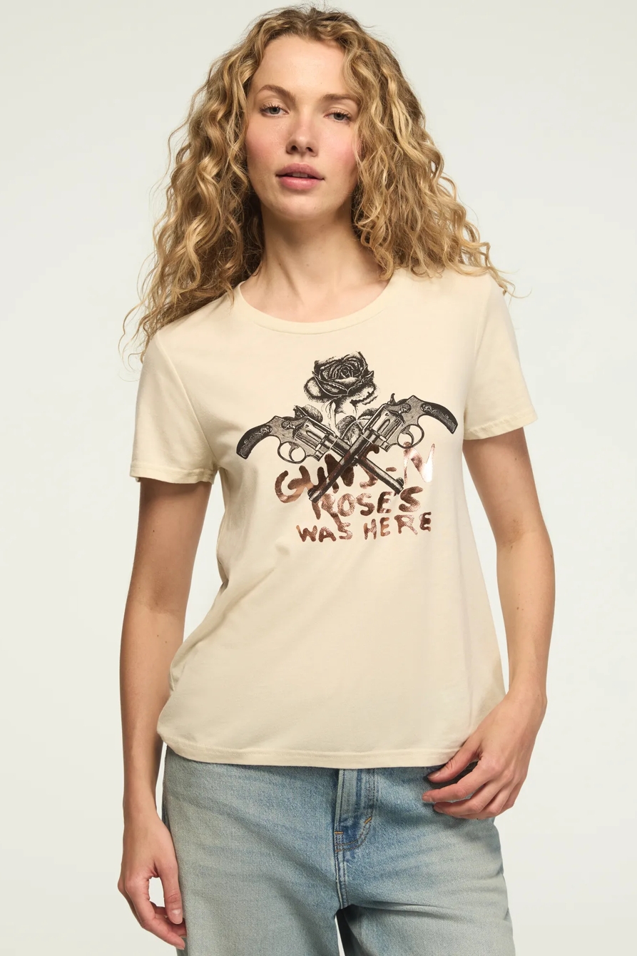 GUNS N ROSES WAS HERE CLASSIC CREW — ANGORA — image 1