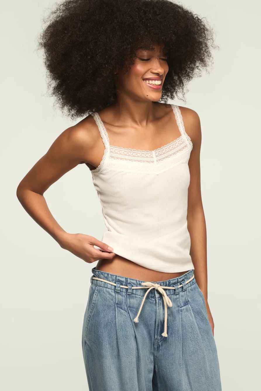 V NECK TANK — TOFU — image 5