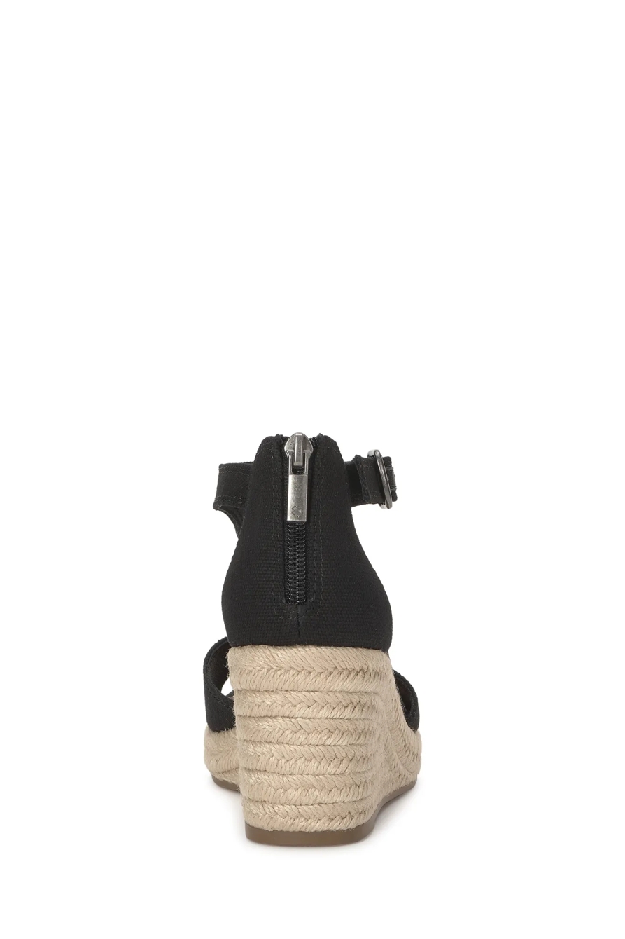 CYLESTE WEDGE — BLACK — image 2