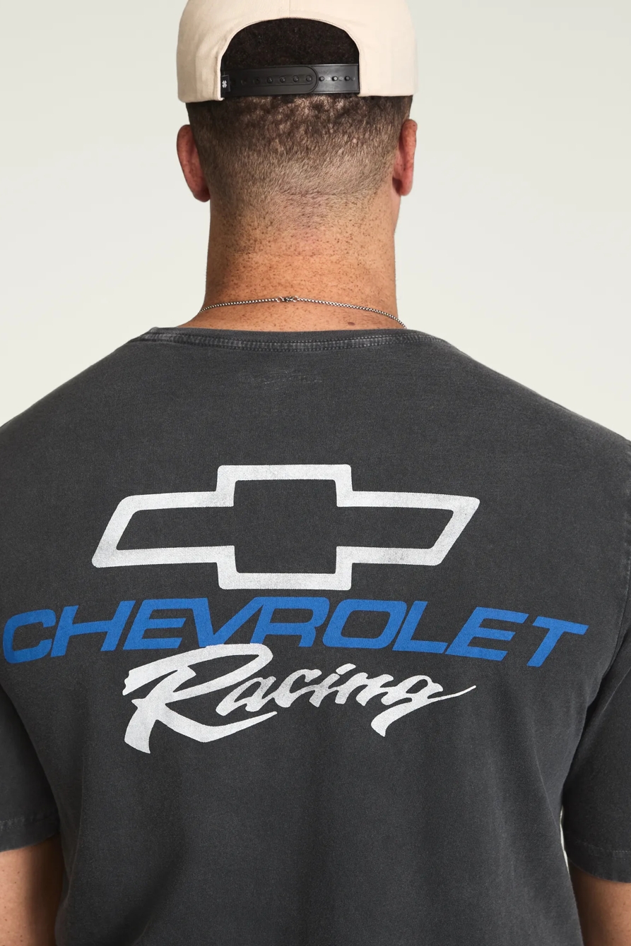 Big & Tall CHEVY RACING — JET BLACK — image 1