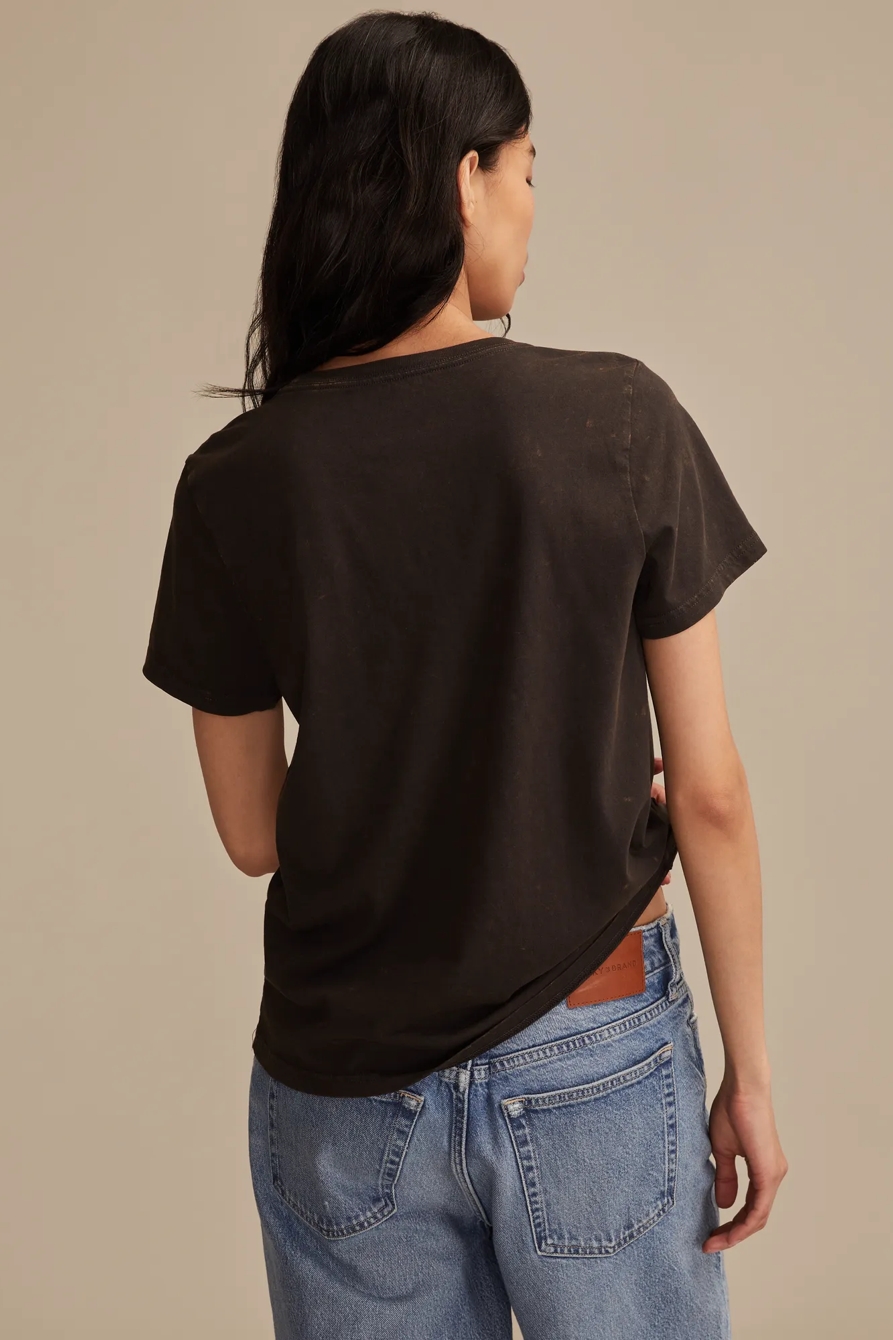 ROLLING STONES PUMPKIN TONGUE CLASSIC CREW — JET BLACK — image 3