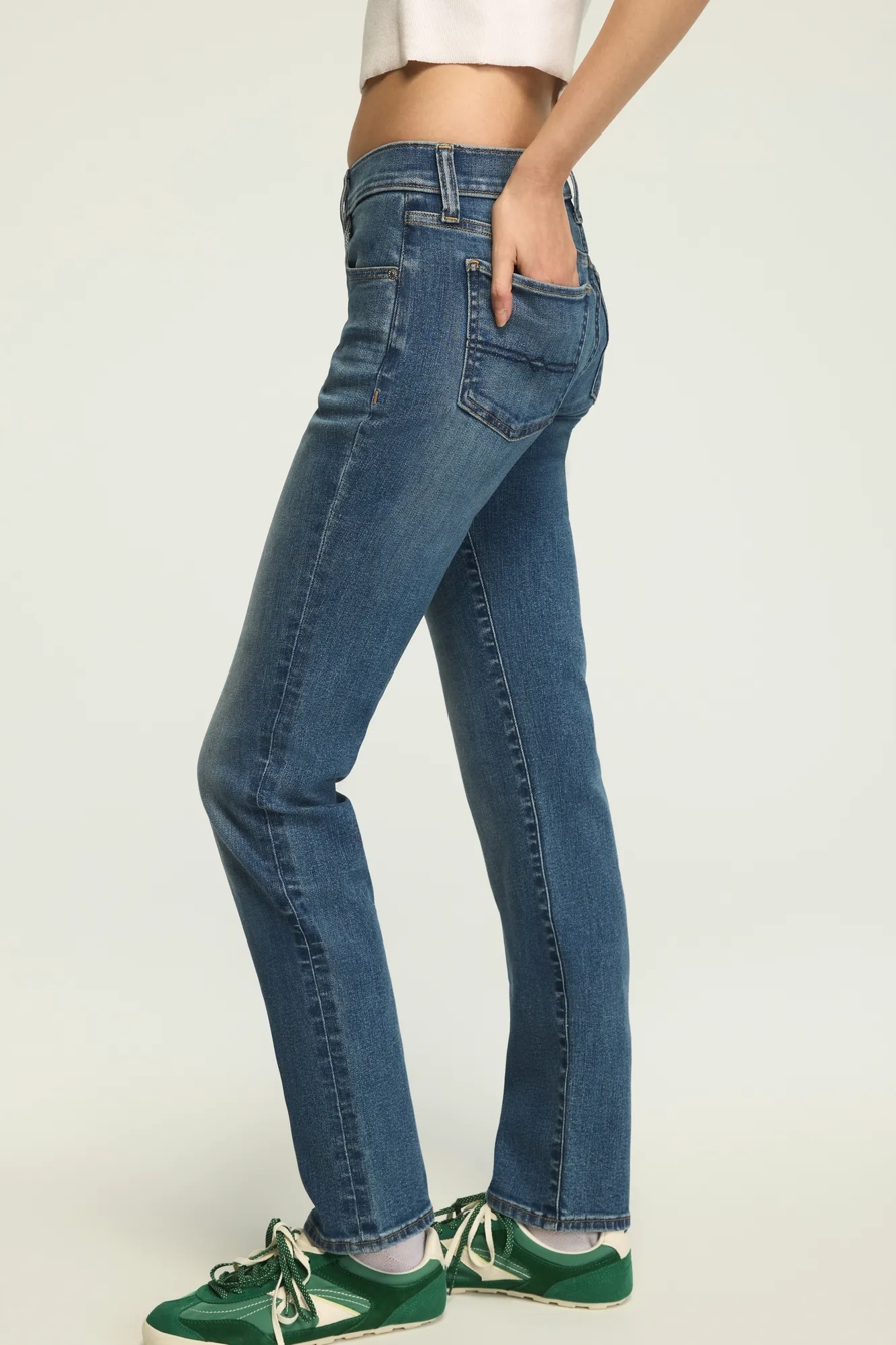 MID RISE SWEET STRAIGHT — SOMETHING FRESH WASH — image 1