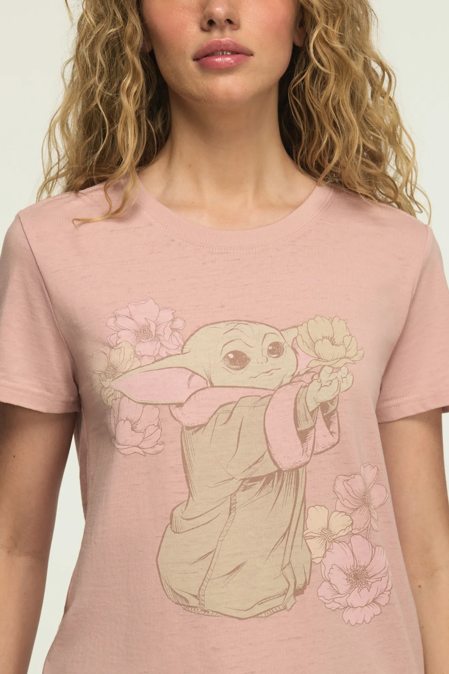 STAR WARS GROGU CLASSIC CREW — PINK — image 2
