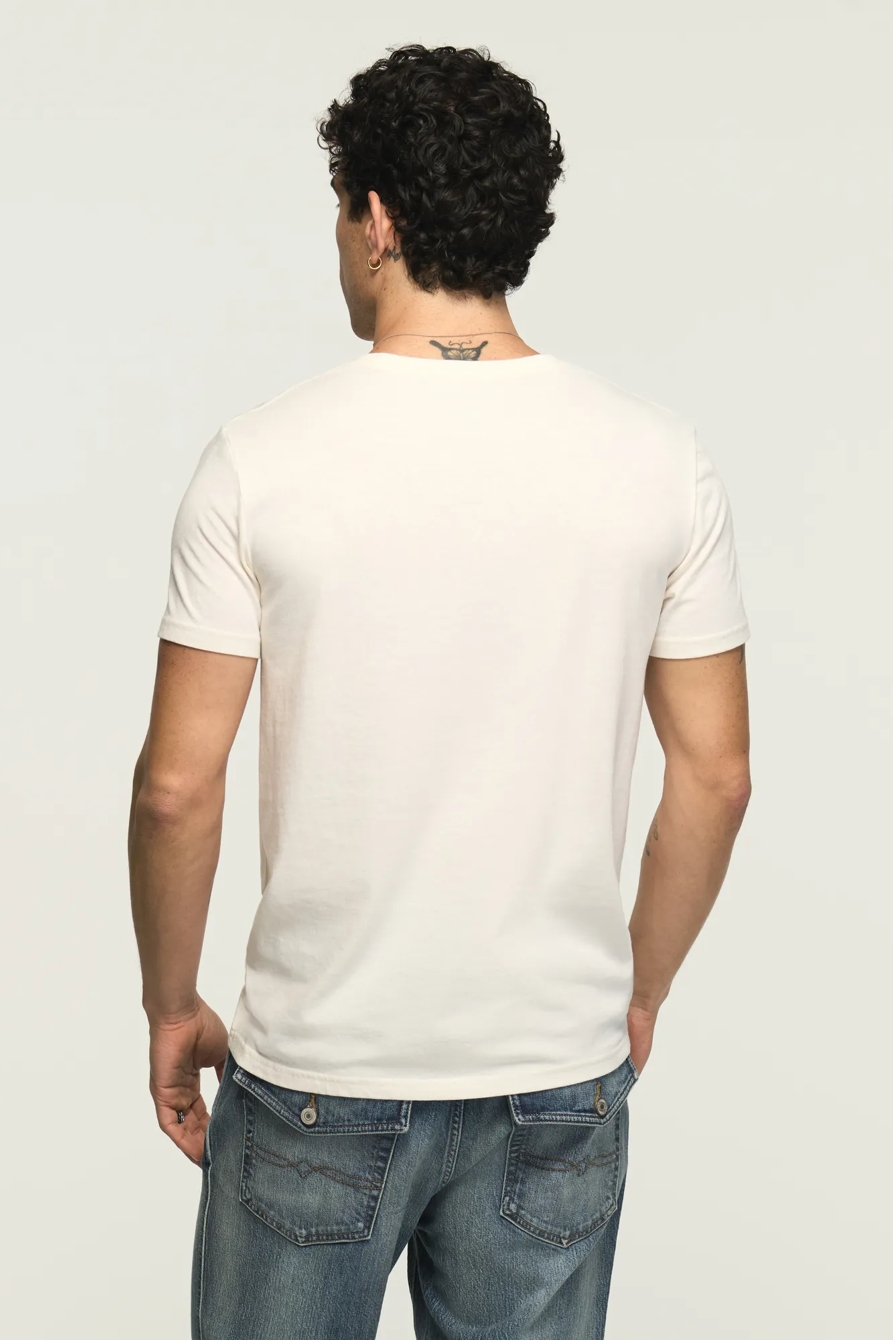 LUCKYS LIVE STREAM FISH TEE — VAPOROUS GRAY — image 4