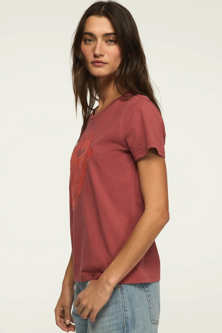 ROLLING STONES LACE CLASSIC CREW — KETCHUP — image 3