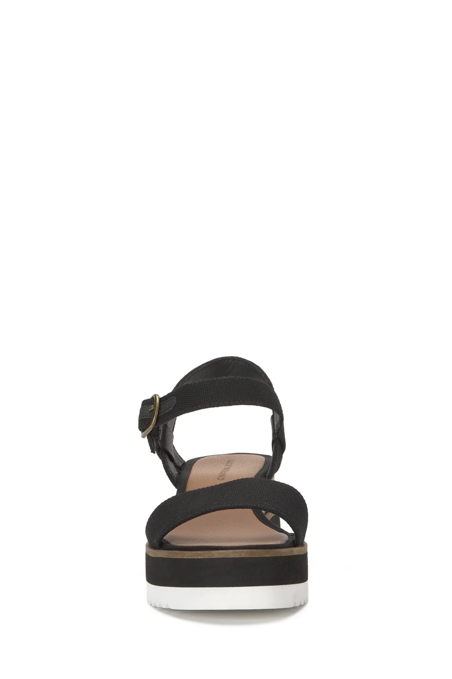 TEMAYA PLATFORM SANDAL — BLACK — image 3