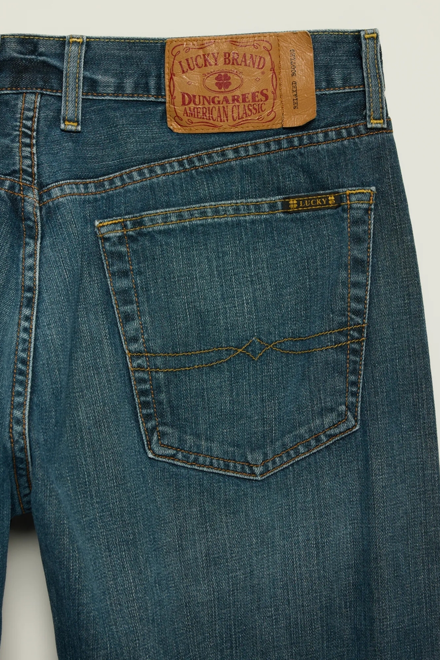 Lucky Brand Men's Vintage Relaxed Bootleg — DARK WASH — image 1