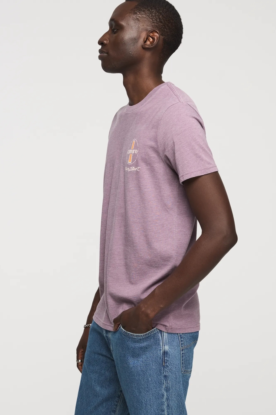 CAMARO LOGO TEE — BLACK PLUM — image 3