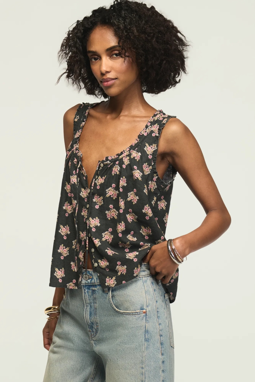 PRINTED SWING TANK — BLACK MULTI — image 4