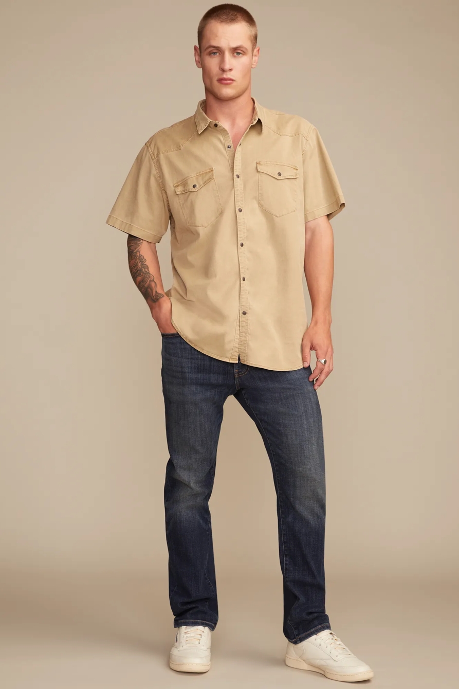 410 ATHLETIC STRAIGHT COOLMAX STRETCH JEAN — FAYETTE — image 1