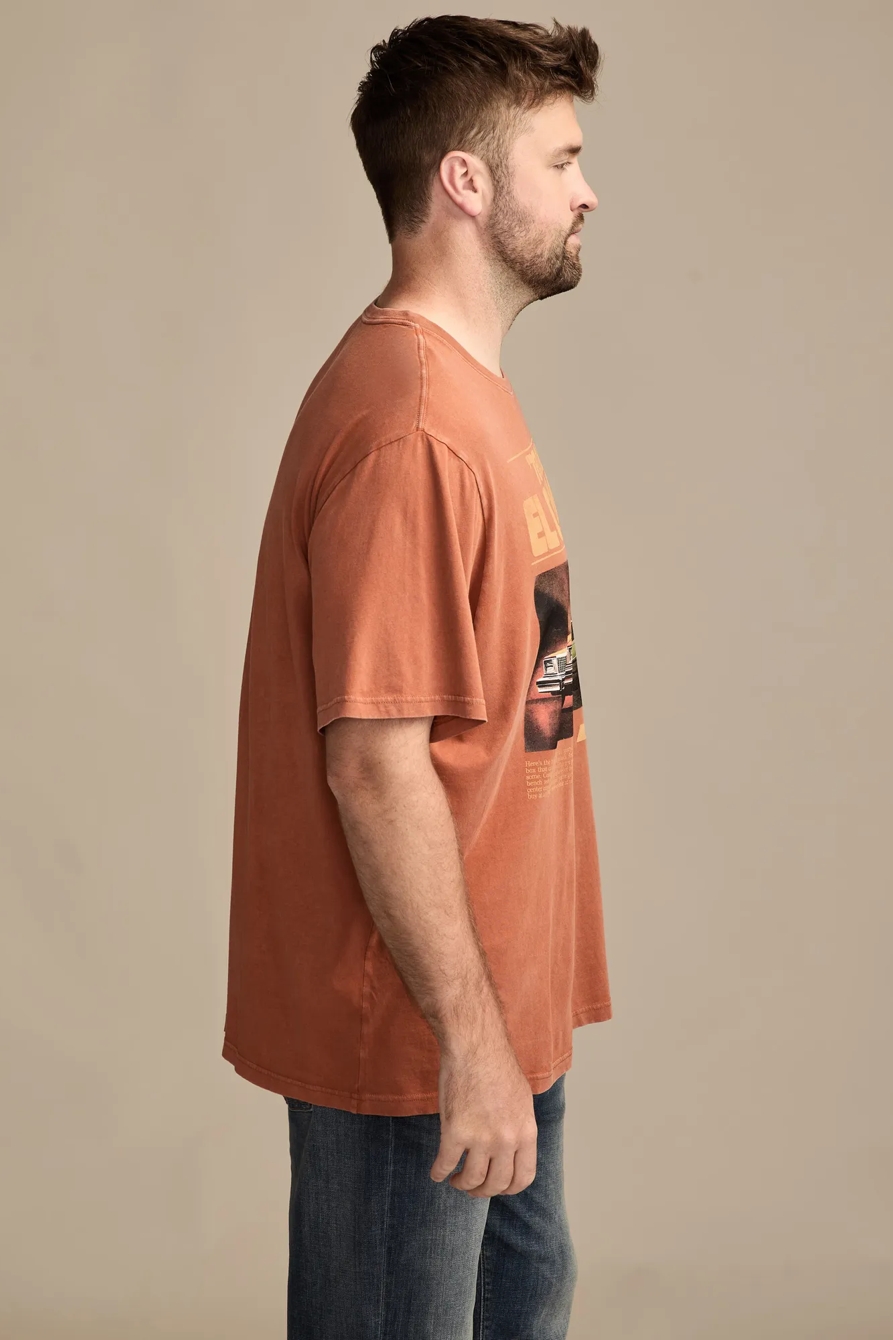 BIG & TALL CHEVY EL CAMINO TEE — GINGER BREAD — image 4