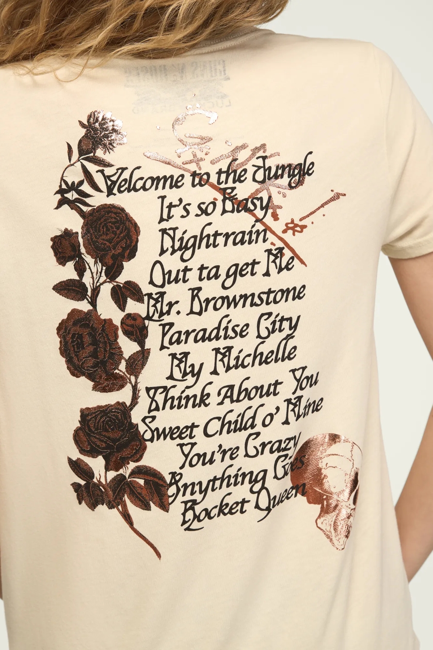 GUNS N ROSES WAS HERE CLASSIC CREW — ANGORA — image 2
