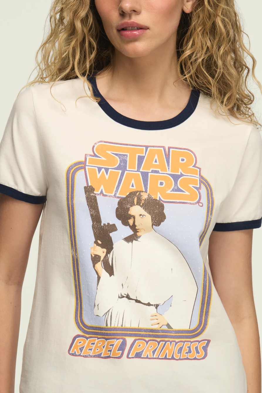 STAR WARS REBEL PRINCESS CLASSIC CREW — ANTIQUE WHITE — image 2