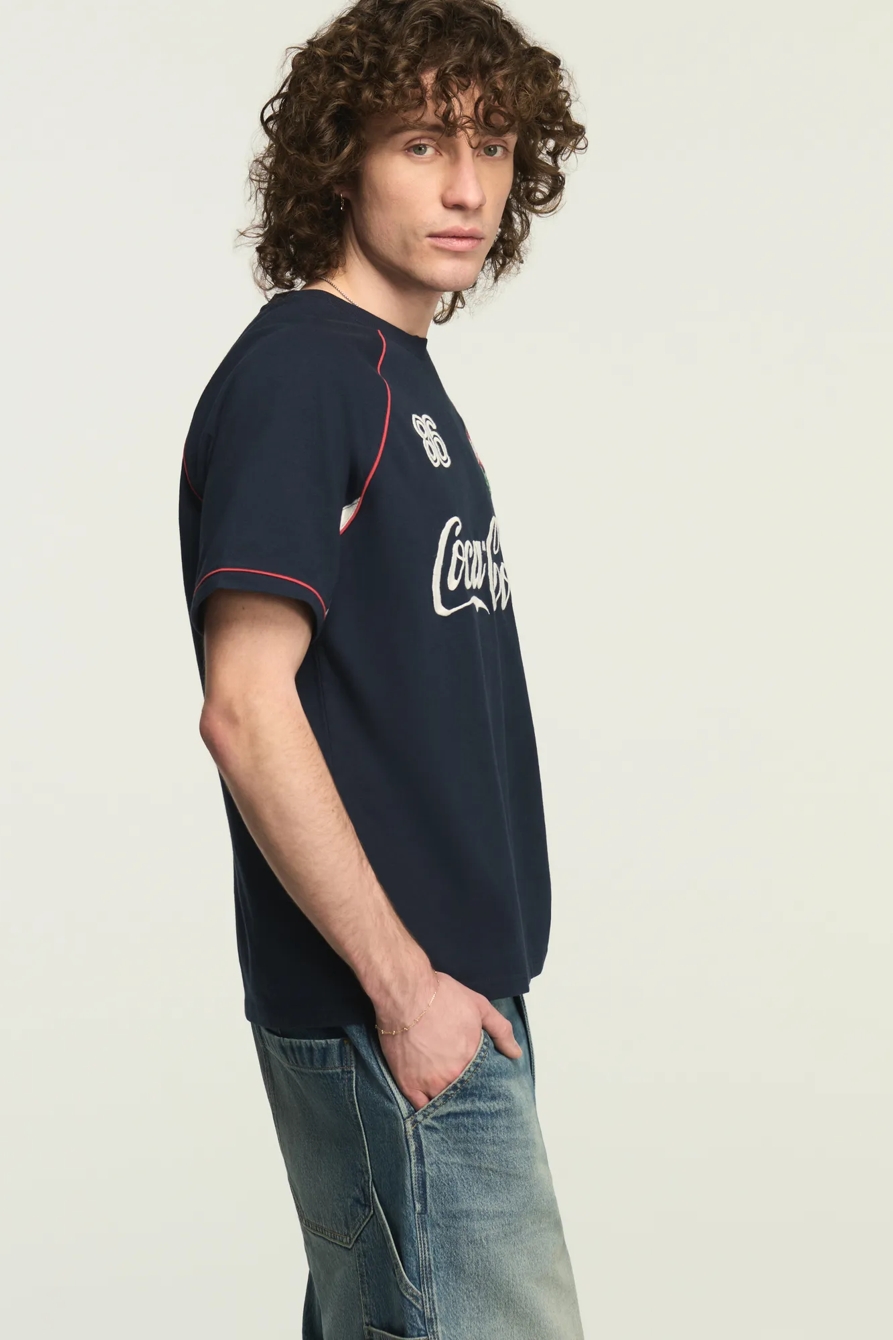 COCA COLA SOCCER TEE JERSEY — TOTAL ECLIPSE — image 4