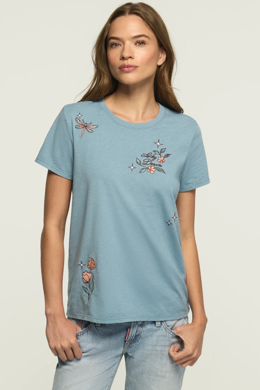MULTI HIT FLORAL CLASSIC CREW — CITADEL — image 1