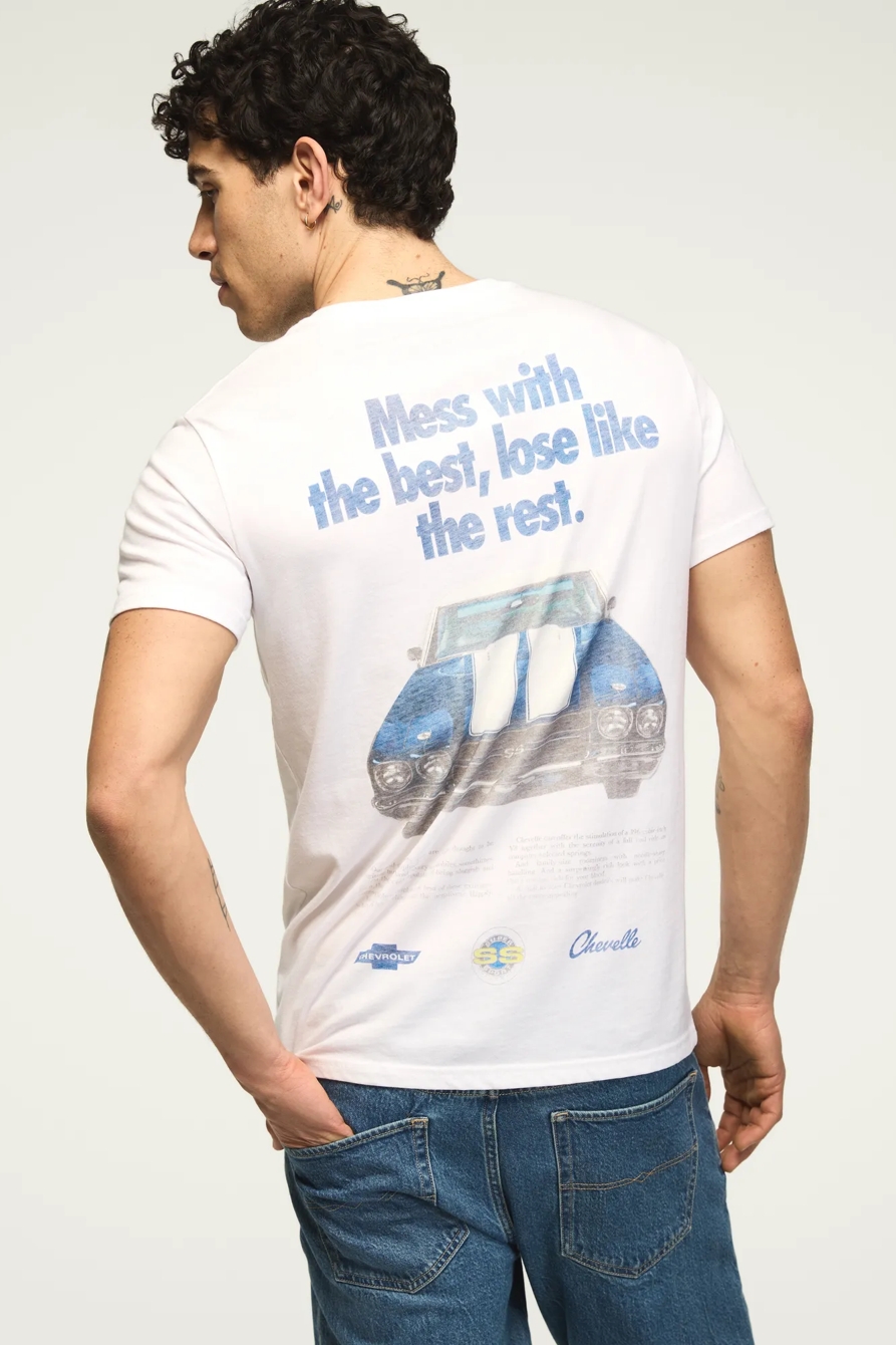 CHEVY CHEVELLE TEE — BRIGHT WHITE — image 1