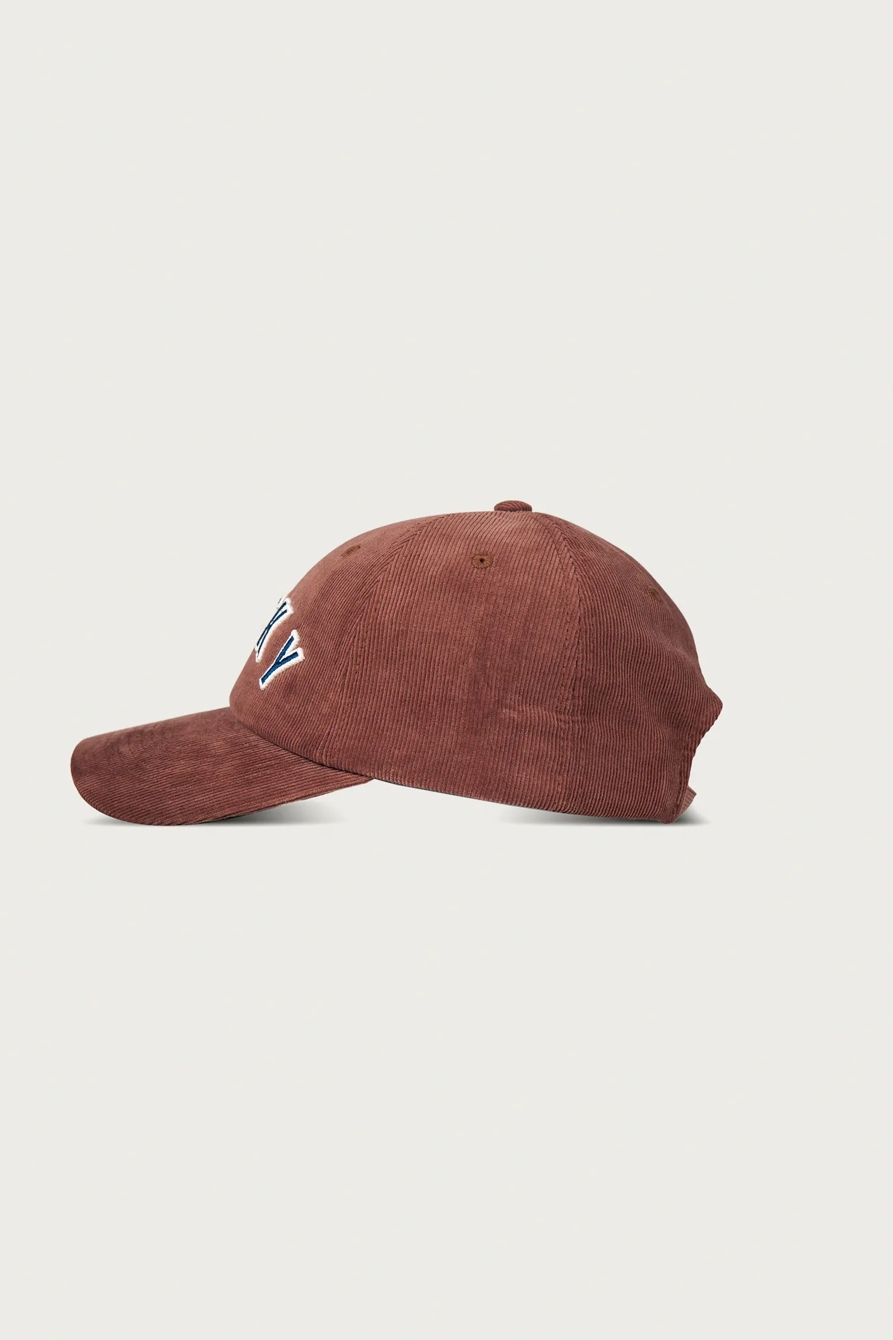 Lucky Corduroy Baseball Hat — RUST/COPPER — image 5